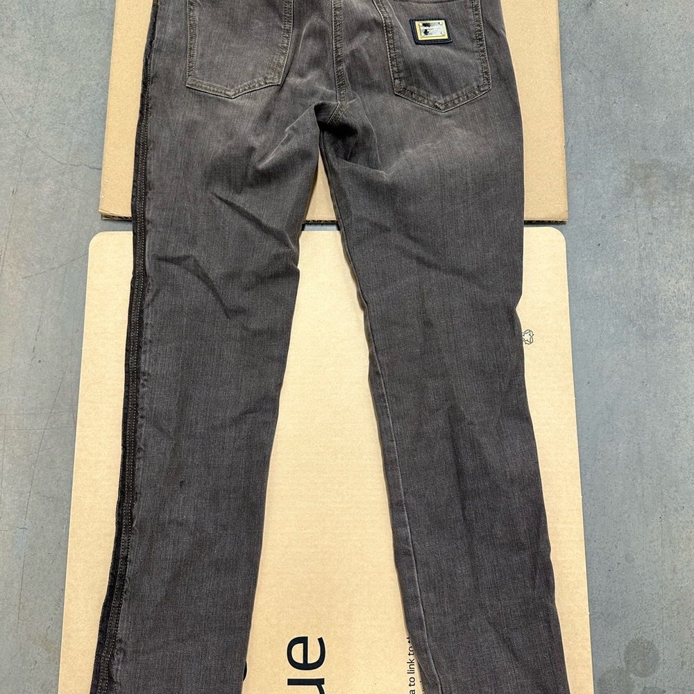 Dolce & Gabbana Men's Charcoal Jeans